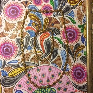 Gold Necklace and Bracelet Set